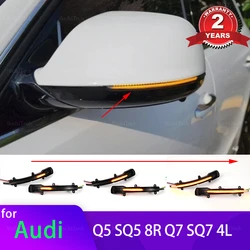 Intermitente LED secuencial retrovisor Audi Q5 Q7 SQ5 SQ7