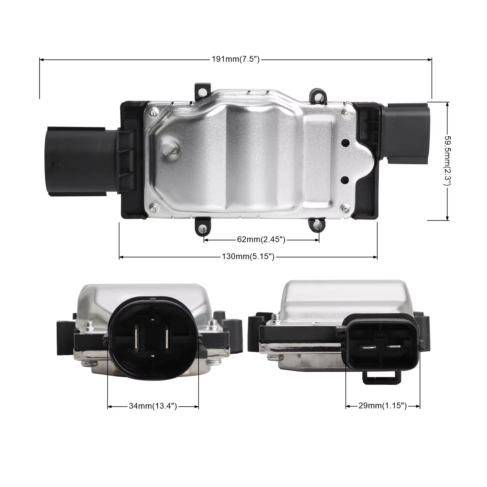 Módulo control ventilador refrigeración Ford Escape Focus Transit 2012-2018 - imagen 2