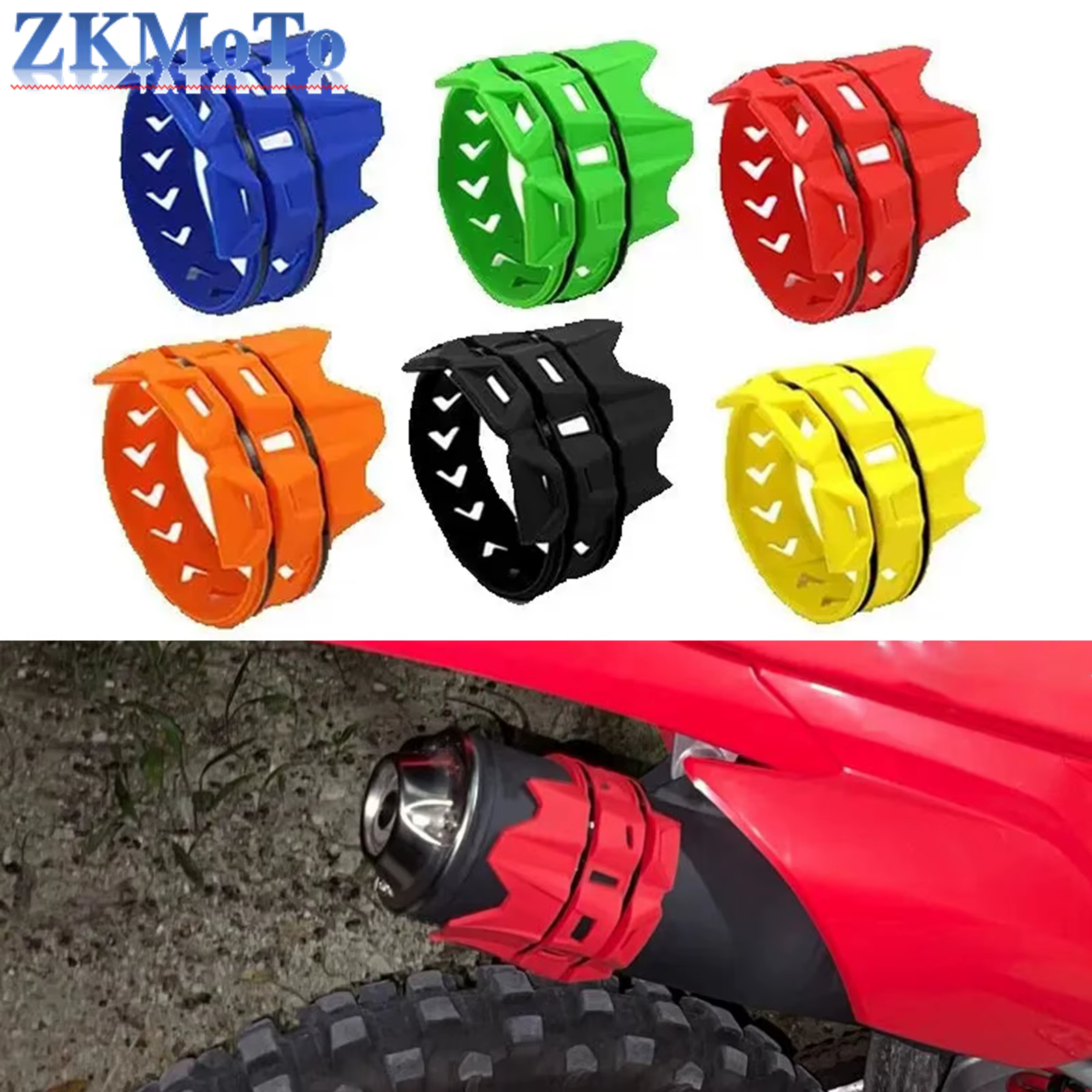 Protector de silenciador KTM SX/EXC para motocross