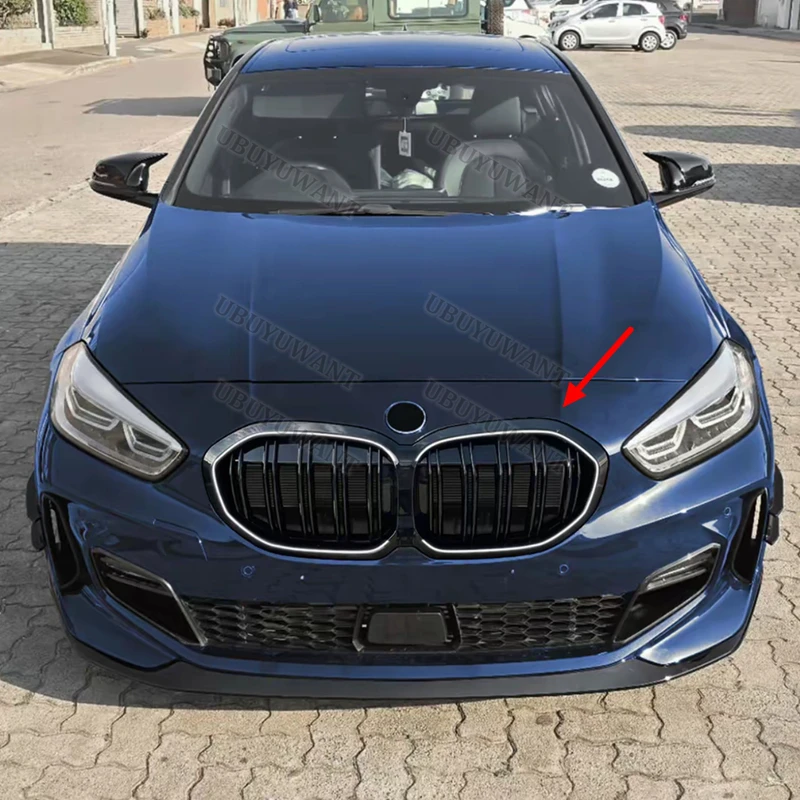 Parrilla de riñón doble línea BMW Serie 1 F40 efecto carbono - imagen 4