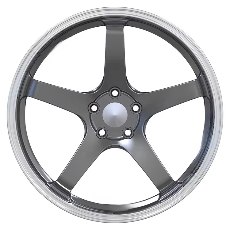 Llantas forjadas 5 radios cromo pulido para BMW M3 M4 M5 M8 - imagen 2