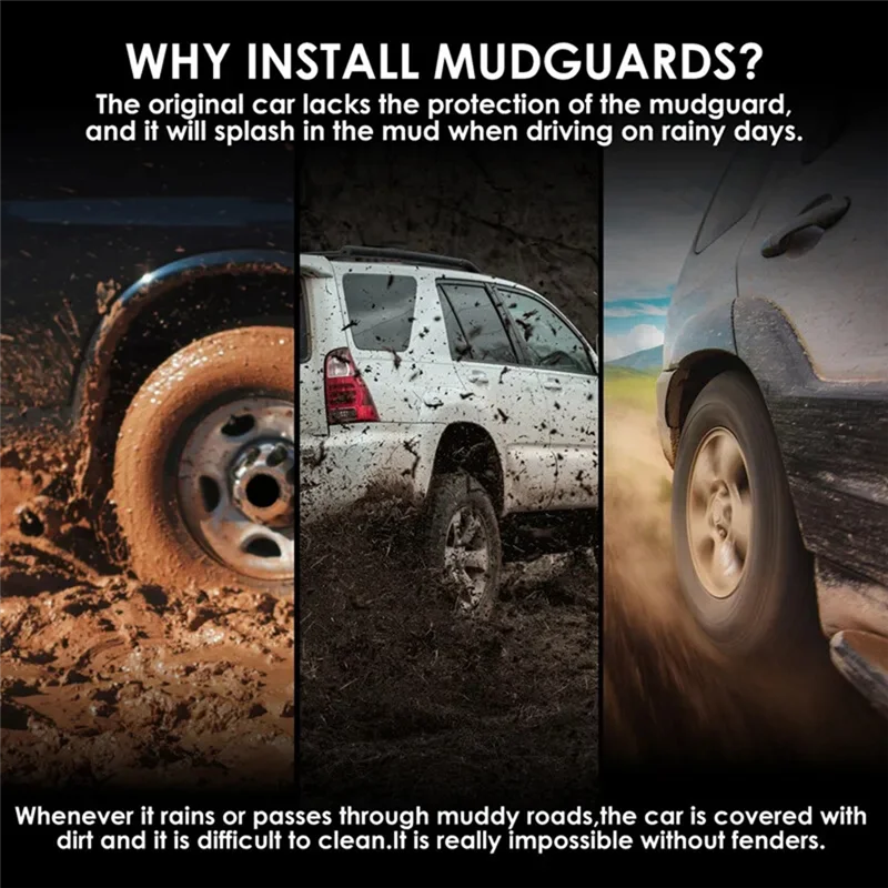 Kit de guardabarros para Mitsubishi Outlander 2015-2019 - imagen 2