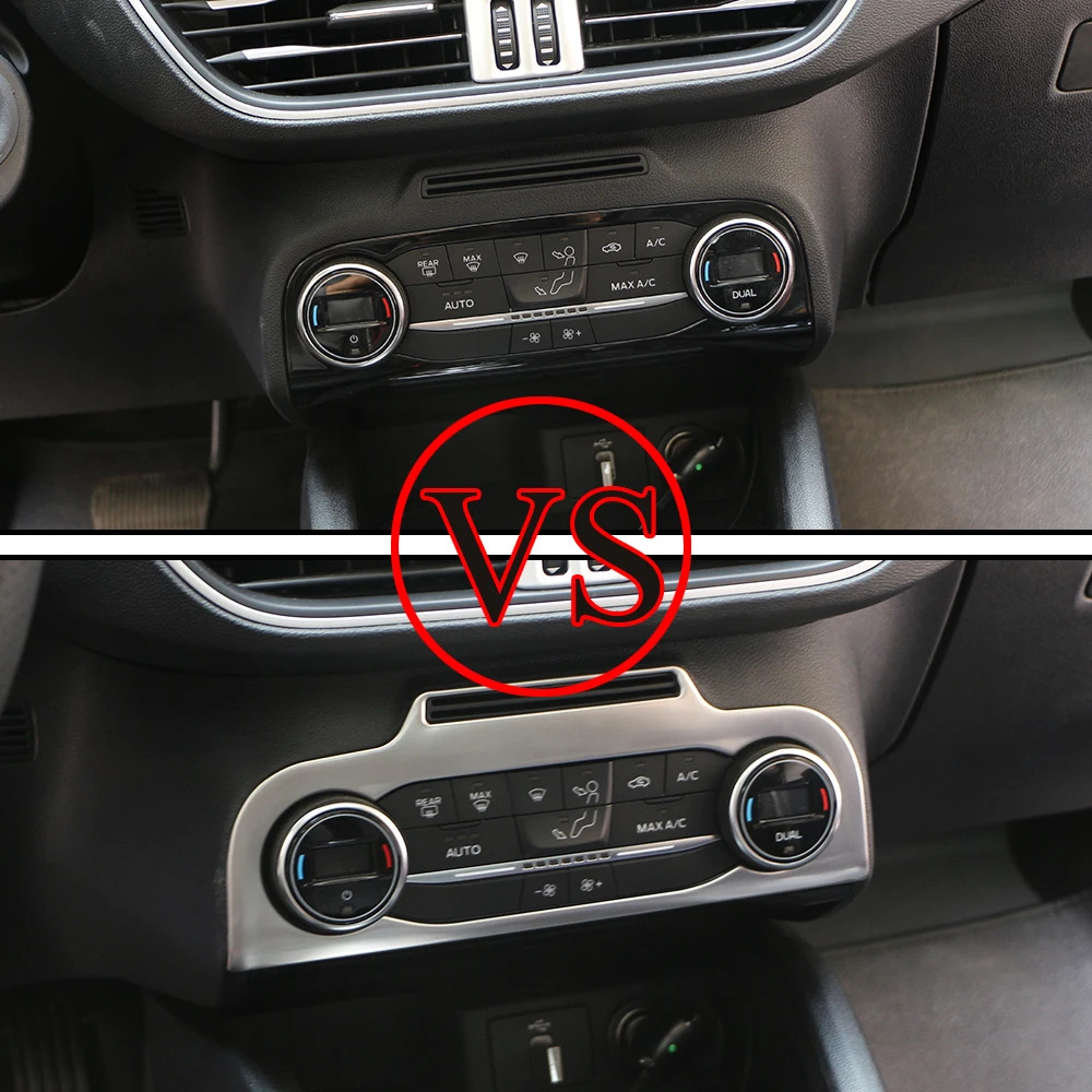 Ford Focus MK4 2019-2023 Perilla climatizador acero inoxidable - imagen 2
