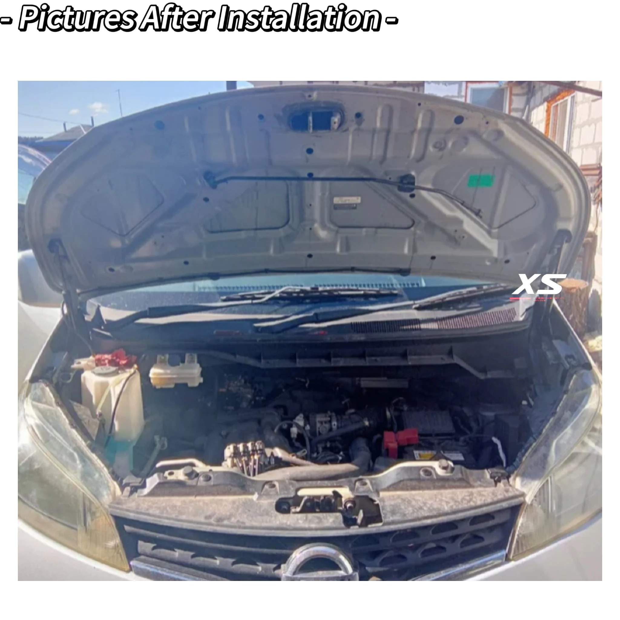 Puntales de capó con resorte de gas Nissan NV200 2009-2025 - imagen 4