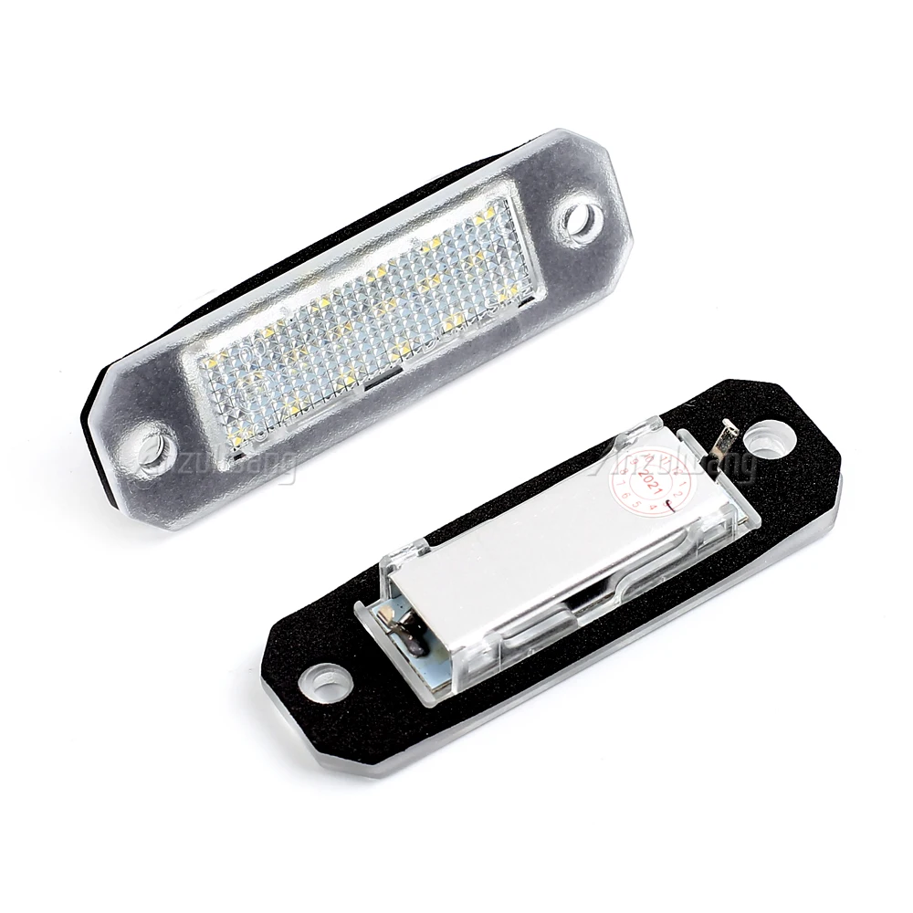 2 uds para VW Transporter T5 2003-2015 T6 para Caddy 2004-2017 luz LED blanca para matrícula lámpara de placa de número - imagen 4