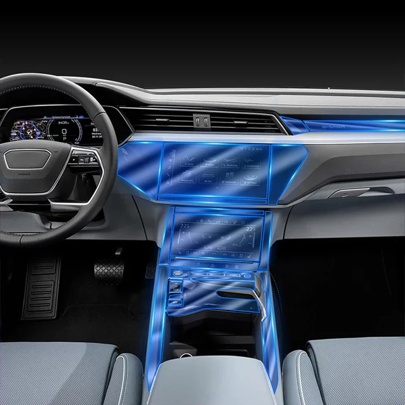 Protector pantalla TPU salpicadero Audi e-tron 55 quattro 2020 - imagen 2