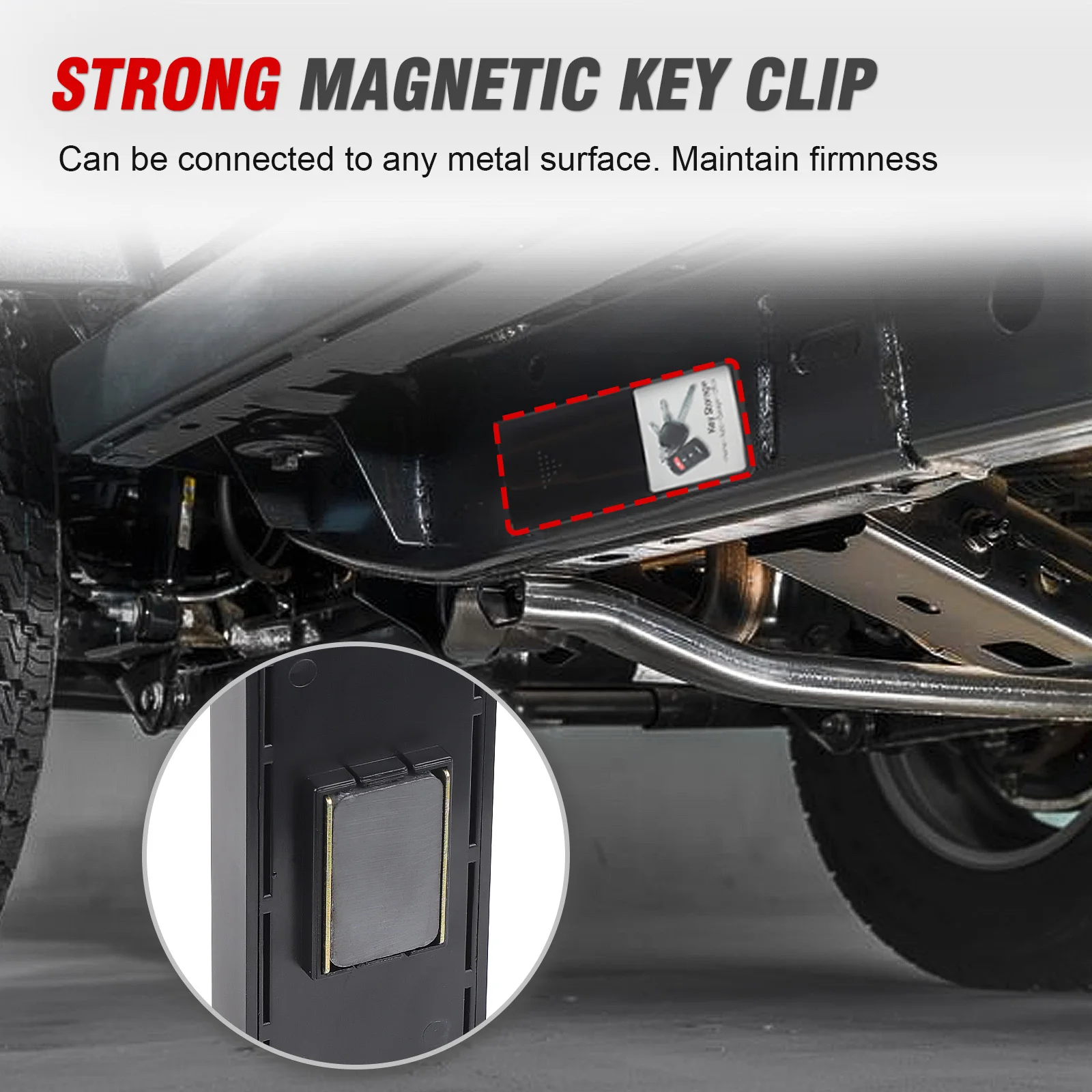 Caja magnética para llaves de coche impermeable y oculta - imagen 3