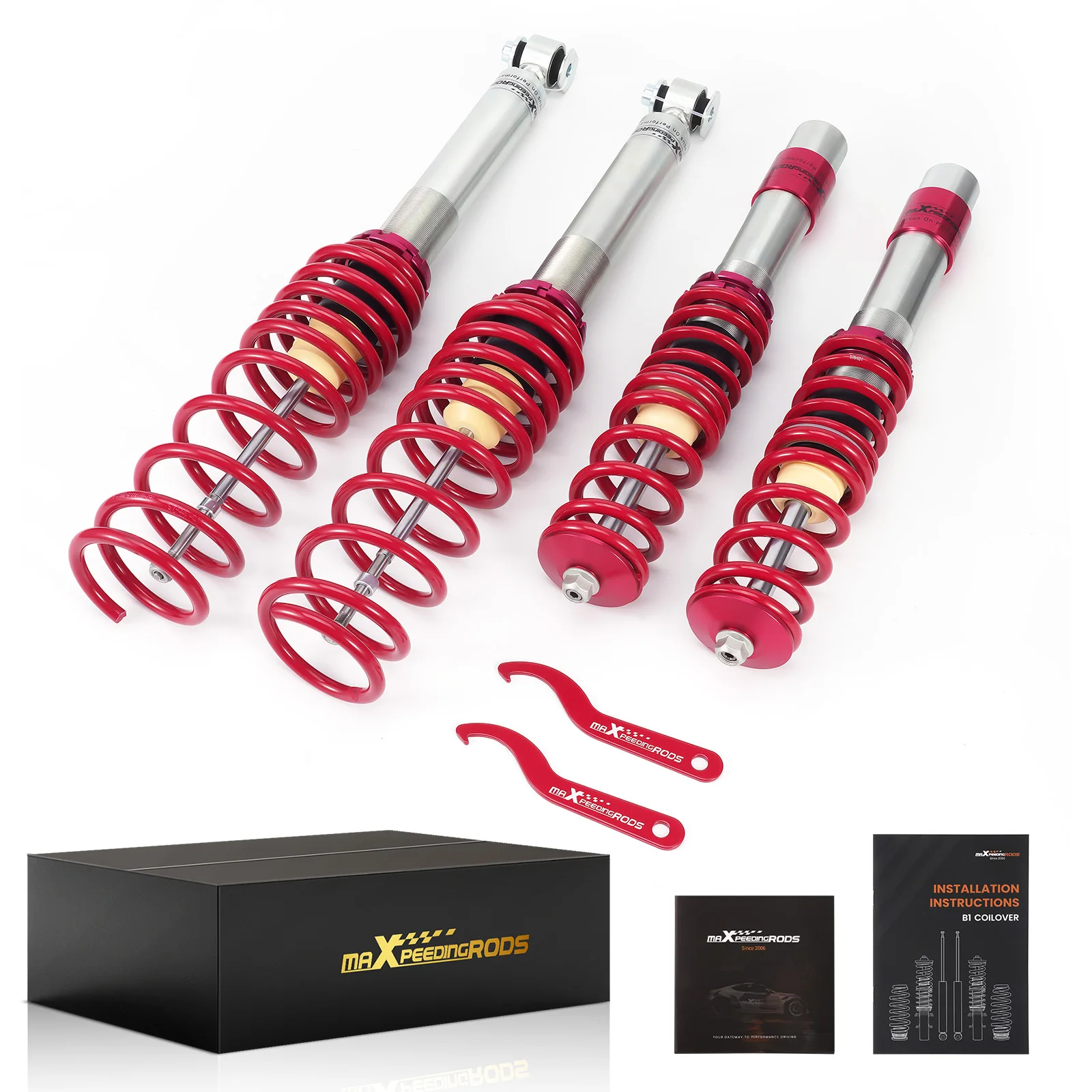 Coilovers ajustables para BMW Serie 5 E39 – 520i 523i 528i 530D - imagen 4