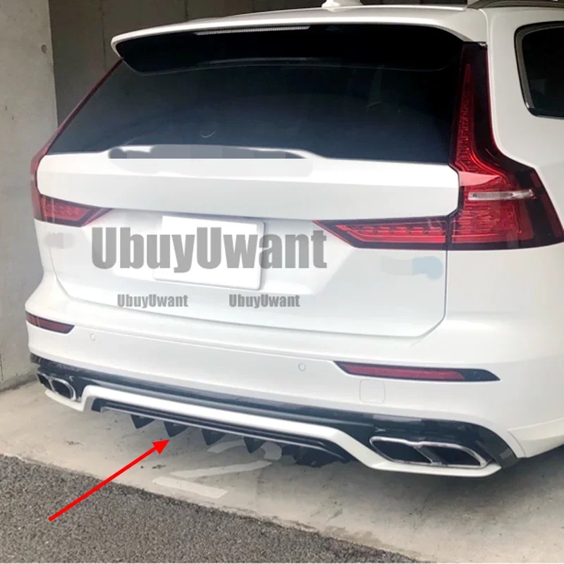 Difusor trasero ABS estilo deportivo para Volvo S60 y V60 2021-2024 - imagen 5