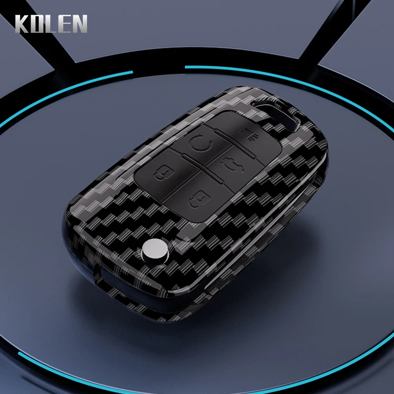 Funda llave ABS efecto carbono para Chevrolet Cruze y Opel Astra J - imagen 5