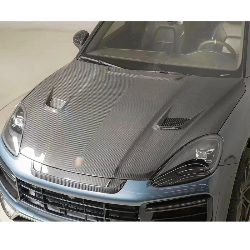 Capó de carbono seco para Porsche Cayenne 9YA (2018-2023) - imagen 3