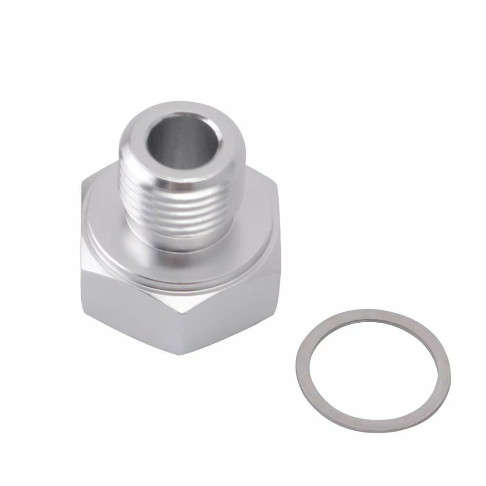 Adaptador de presión de aceite de aluminio para motor LS