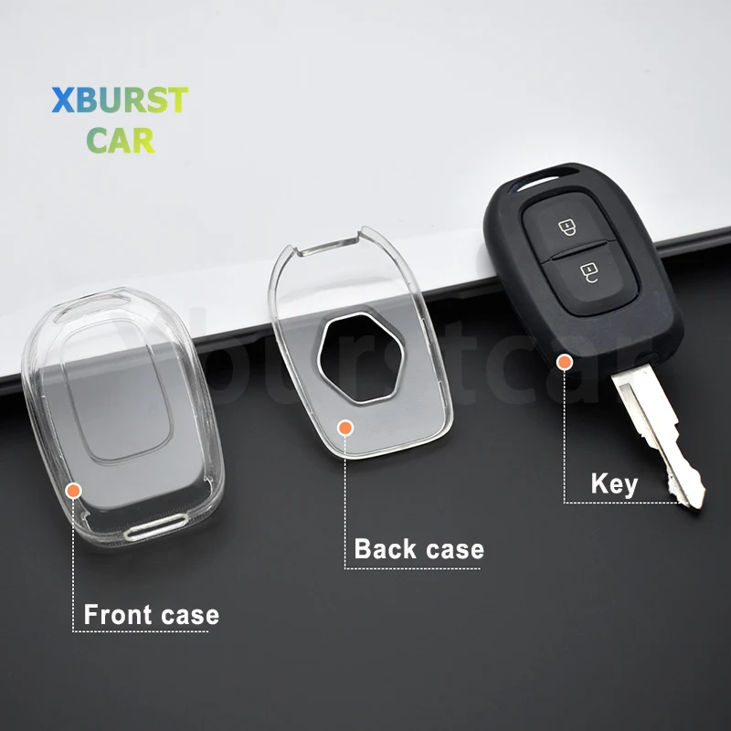 Funda TPU transparente para llave Renault Kwid y Dacia Sandero - imagen 3