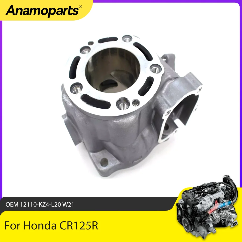 Pistón JAR OEM 12110-KZ4-L20 - Honda CR125R