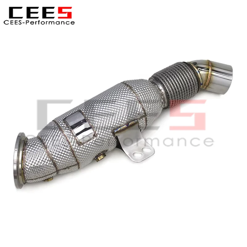 Tubo de bajada Cees Stock SS304 BMW M340i/M440i B58 3.0 T - imagen 2