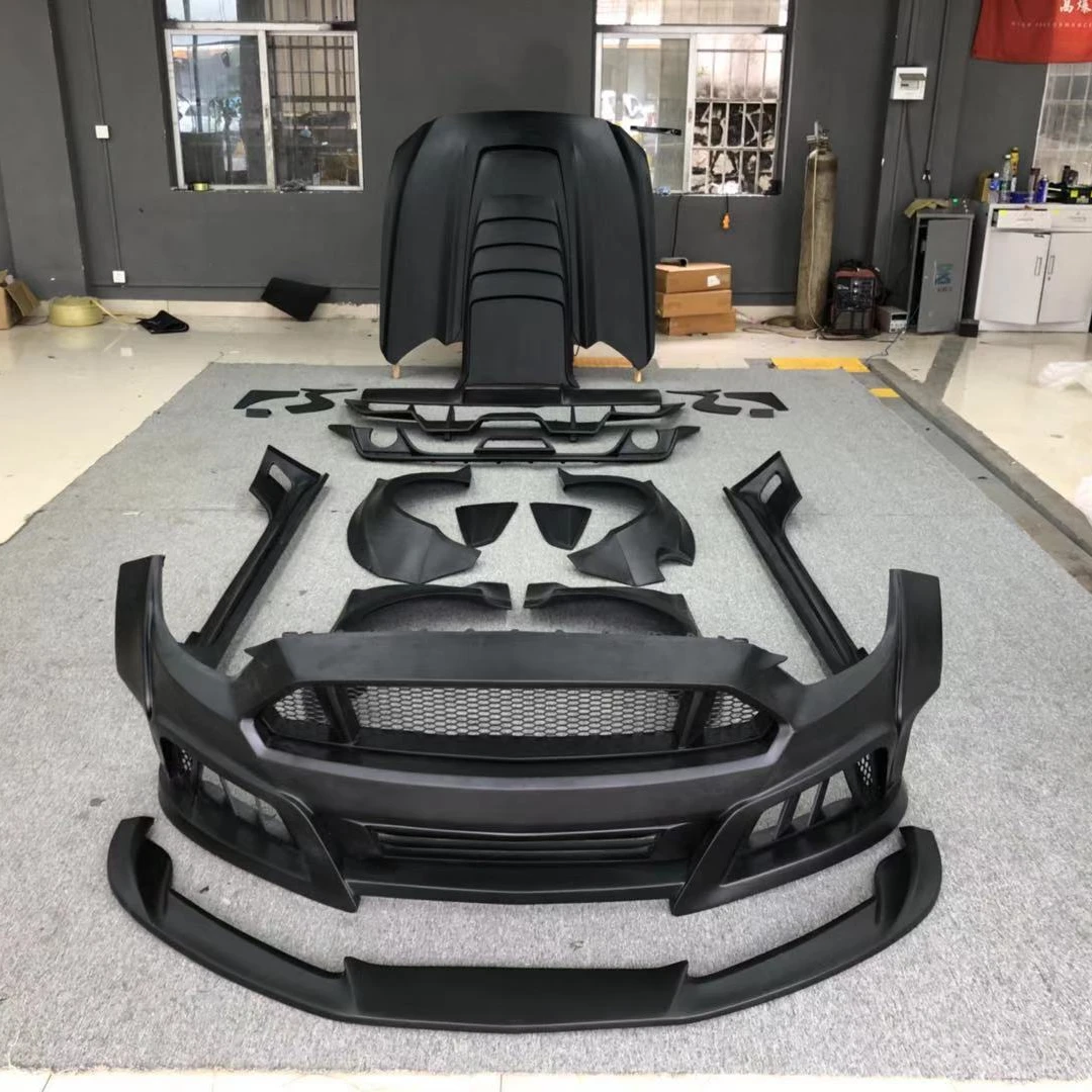 Kit bodykit fibra de vidrio widened para Ford Mustang clásico - estilo muscle