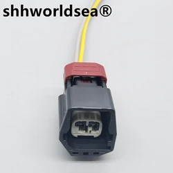 Shhworldsea conector sensor temperatura refrigerante 2 pines