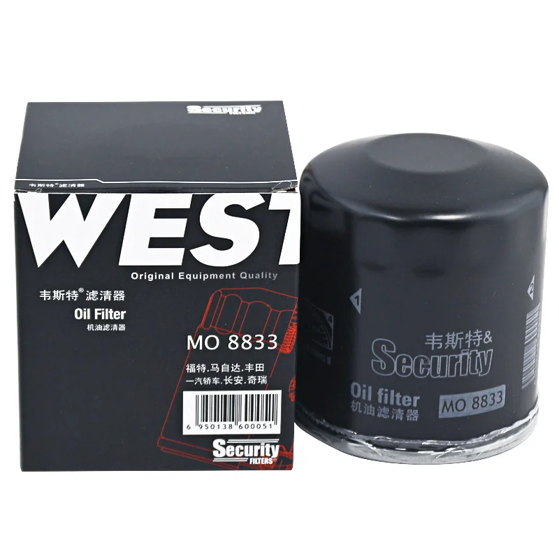 WESTGUARD MO8833 Filtro de aceite para Toyota Land Cruiser, Mazda MX-5 y Lincoln MKZ