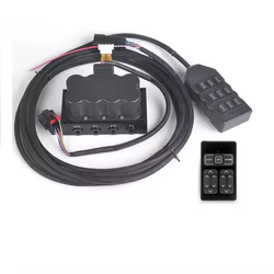 Válvula solenoide 12V 200PSI para suspensión neumática con mando de 9 botones