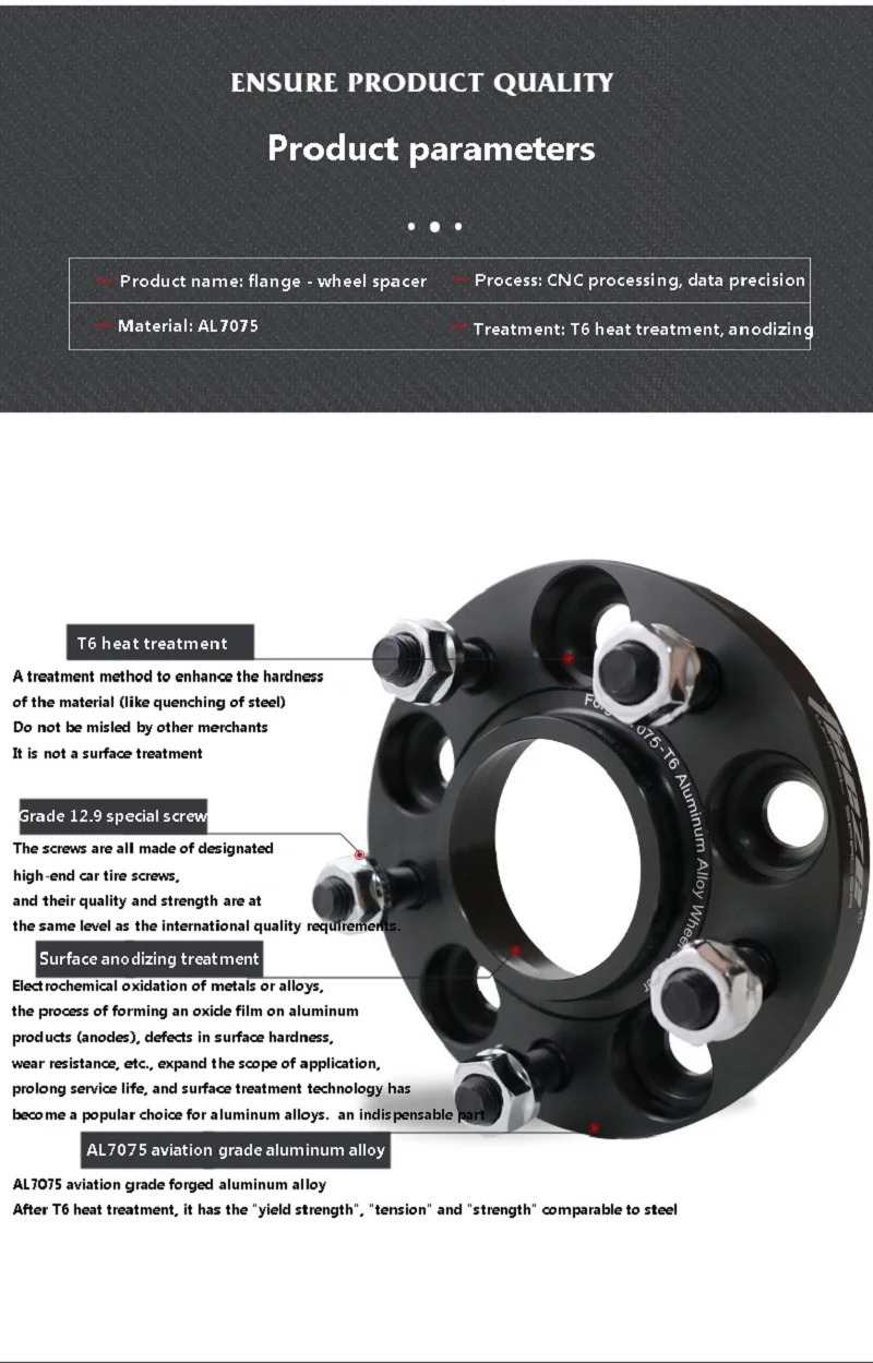 Adaptador espaciador de rueda, adaptador de 5 terminales para Toyota 86 SUBARU BRZ lmpreza/XV/G4/Anesis Forester Outback, 15/20/25/30/mm 5x100 56,1mm, 2 unidades - imagen 3