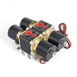 Válvula solenoide Air Ride doble estación – sistema neumático