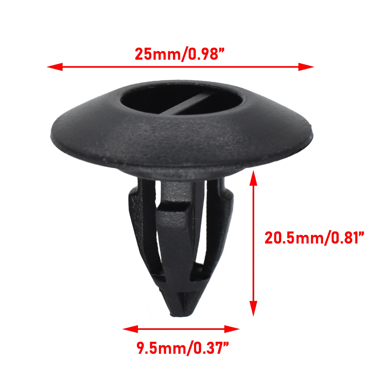 51777171003 Clip de moldura lateral para BMW X3, X5, X6 y MINI - imagen 2