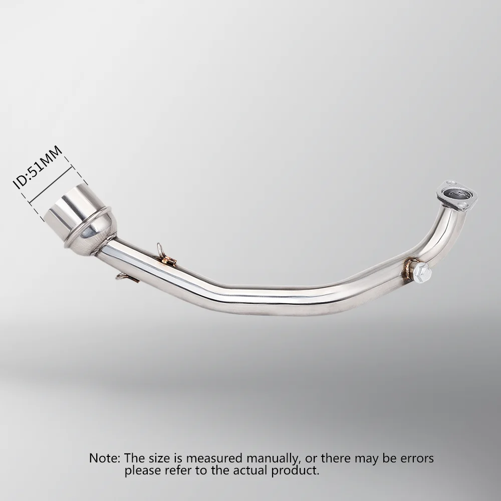 Tubo de escape GY6 125 y 150 cc – Silenciador conexión universal - imagen 2
