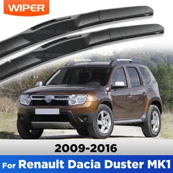Escobillas de limpiaparabrisas delanteras para Renault Dacia Duster MK1 2009-2016 2010 2011 2012 2013 cepillo de ventana de parabrisas 20 "+ 20"