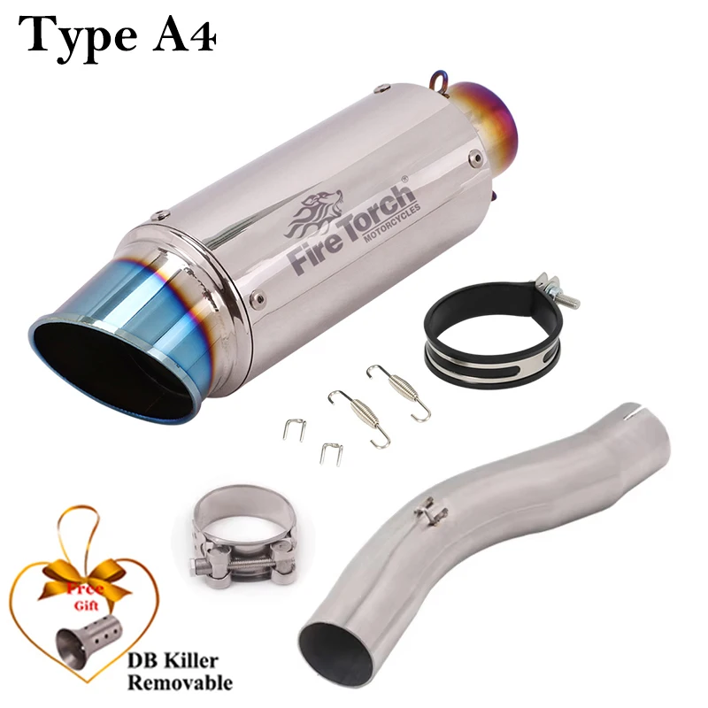 Tubo de escape Suzuki GSXR 600 750 K8 K9 L1 2008-2019 con DB Killer - imagen 5