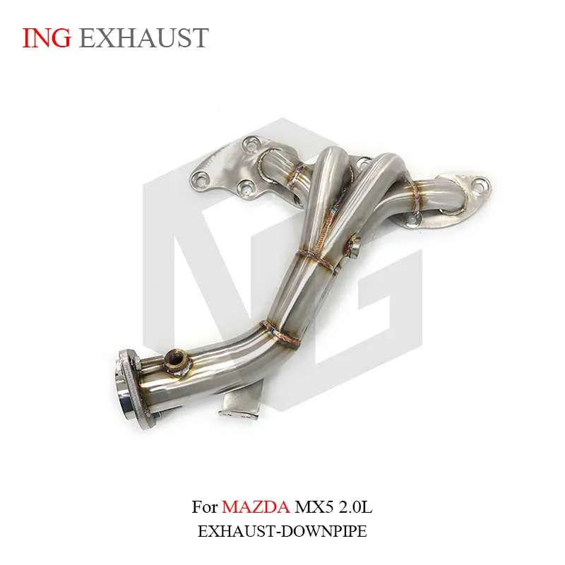 Colector de escape ING acero inoxidable para Mazda MX-5 2.0L - imagen 4