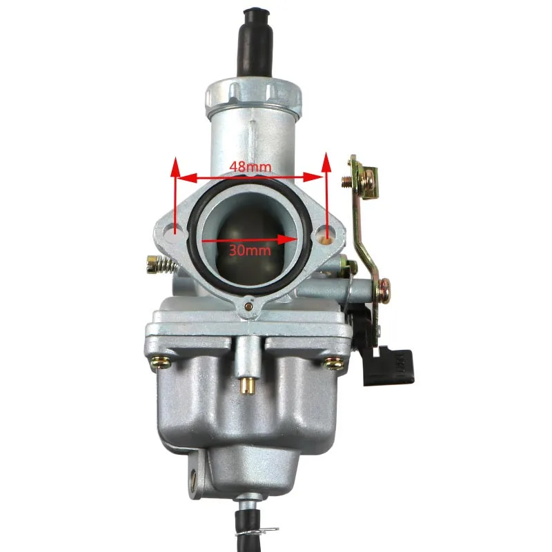 Carburador PZ30 manual 175-250cc para motocross, enduro y ATV - imagen 2