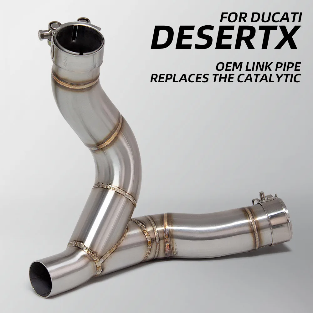 Tubo de escape medio Ducati Desert X 950 2022-2024 Original - imagen 2