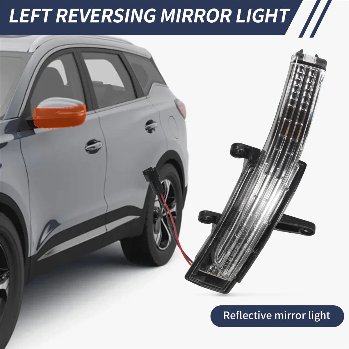 Luz de giro LED para espejo retrovisor izquierdo del coche - imagen 4