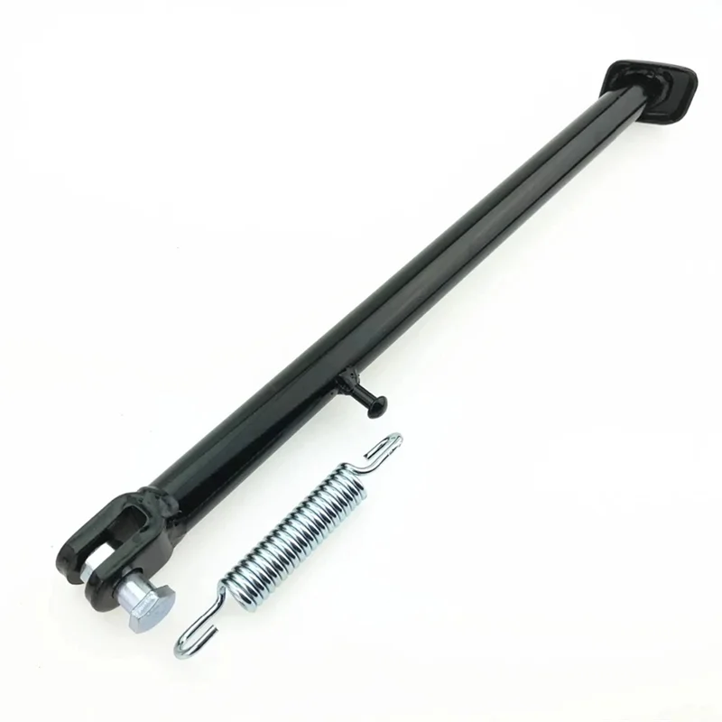 Soporte lateral motocross con tornillo de resorte marco negro - imagen 2