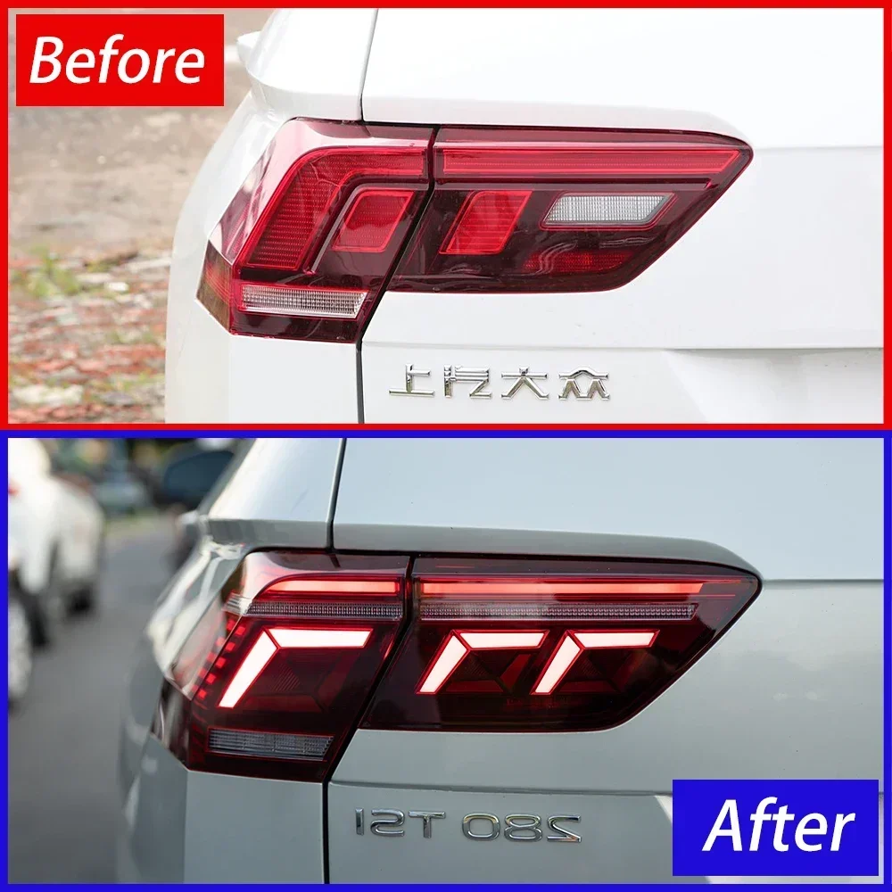 Faros traseros LED VW Tiguan L 2017-2021 Streamer - imagen 5