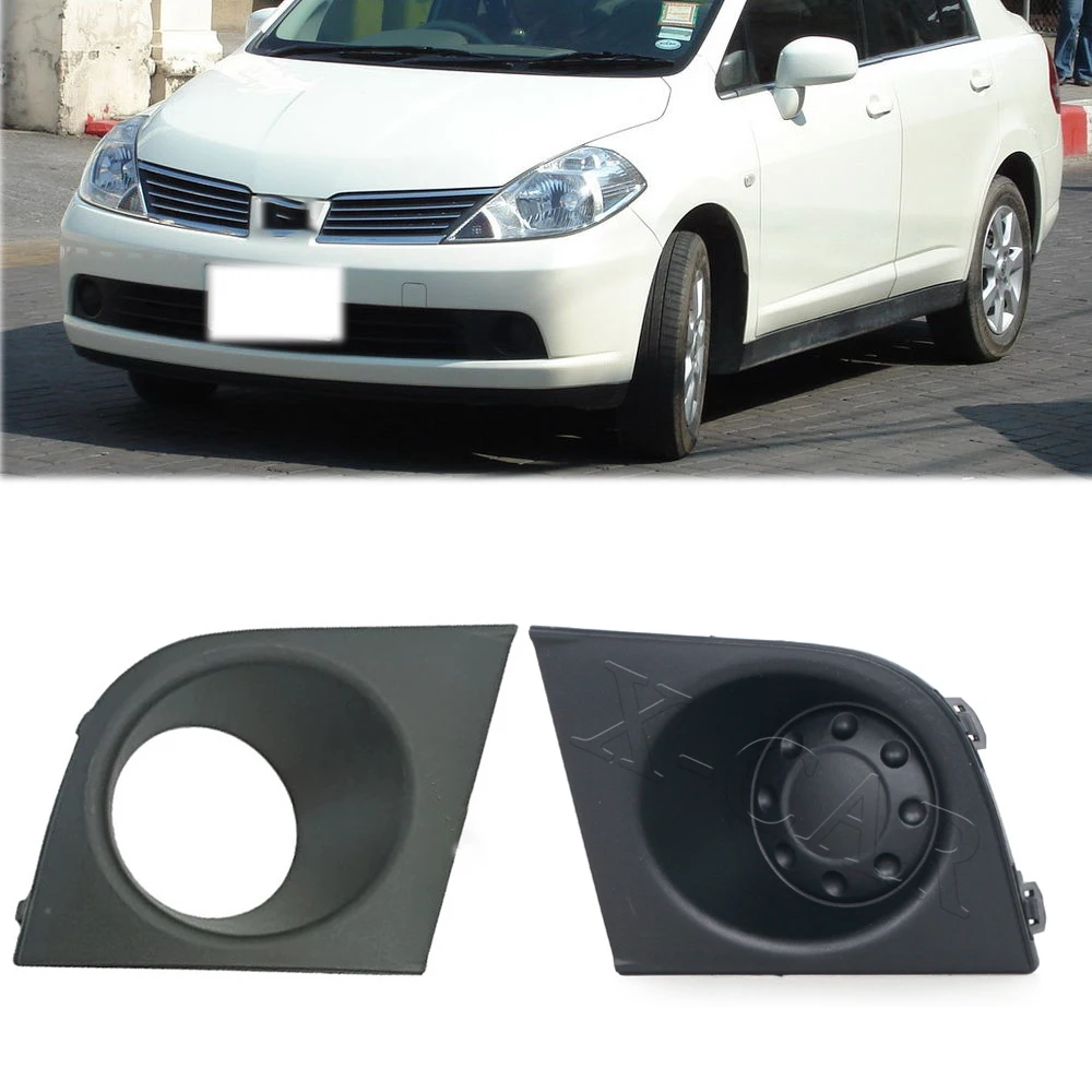 Marco luz antiniebla Nissan Tiida Latio 2005-2008 izquierdo y derecho - imagen 2