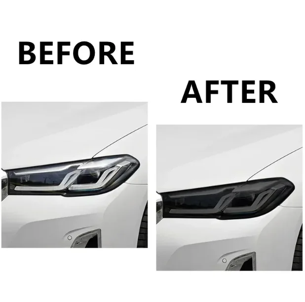 Película ahumada TPU para faros BMW Serie 5 G30 G31 Facelift - imagen 2