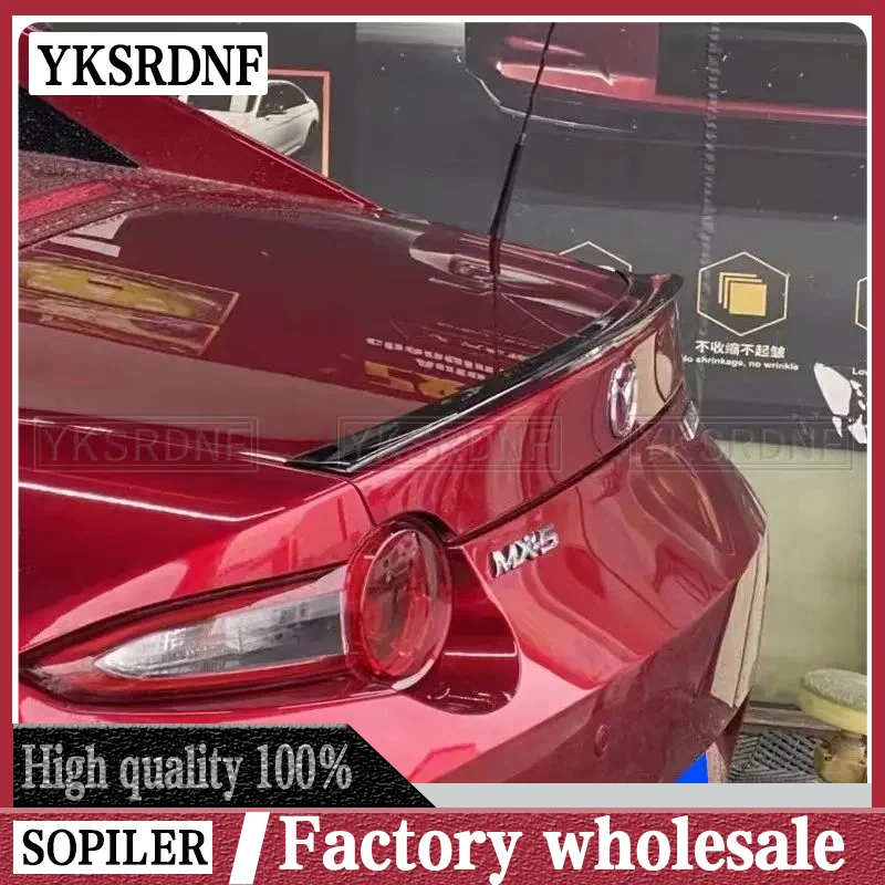 Alerón trasero de PU para Mazda MX-5 2009-2014 y 2016-2019