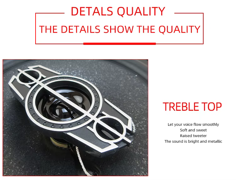 Altavoz coaxial Q-PERTORS con cubierta protectora