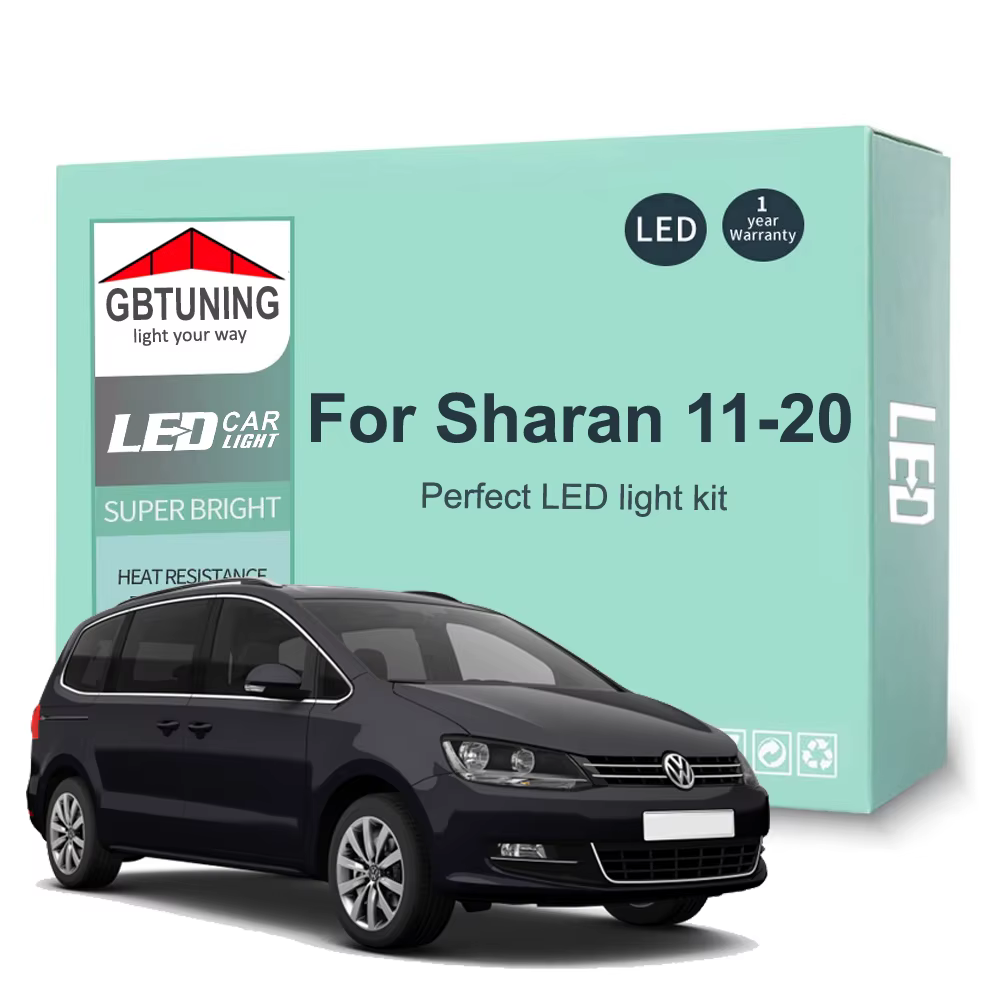 Kit de bombillas LED CANBUS para interior VW Sharan 7N (2011-2020)