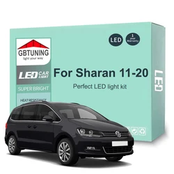 Kit de bombillas LED CANBUS para interior VW Sharan 7N (2011-2020)