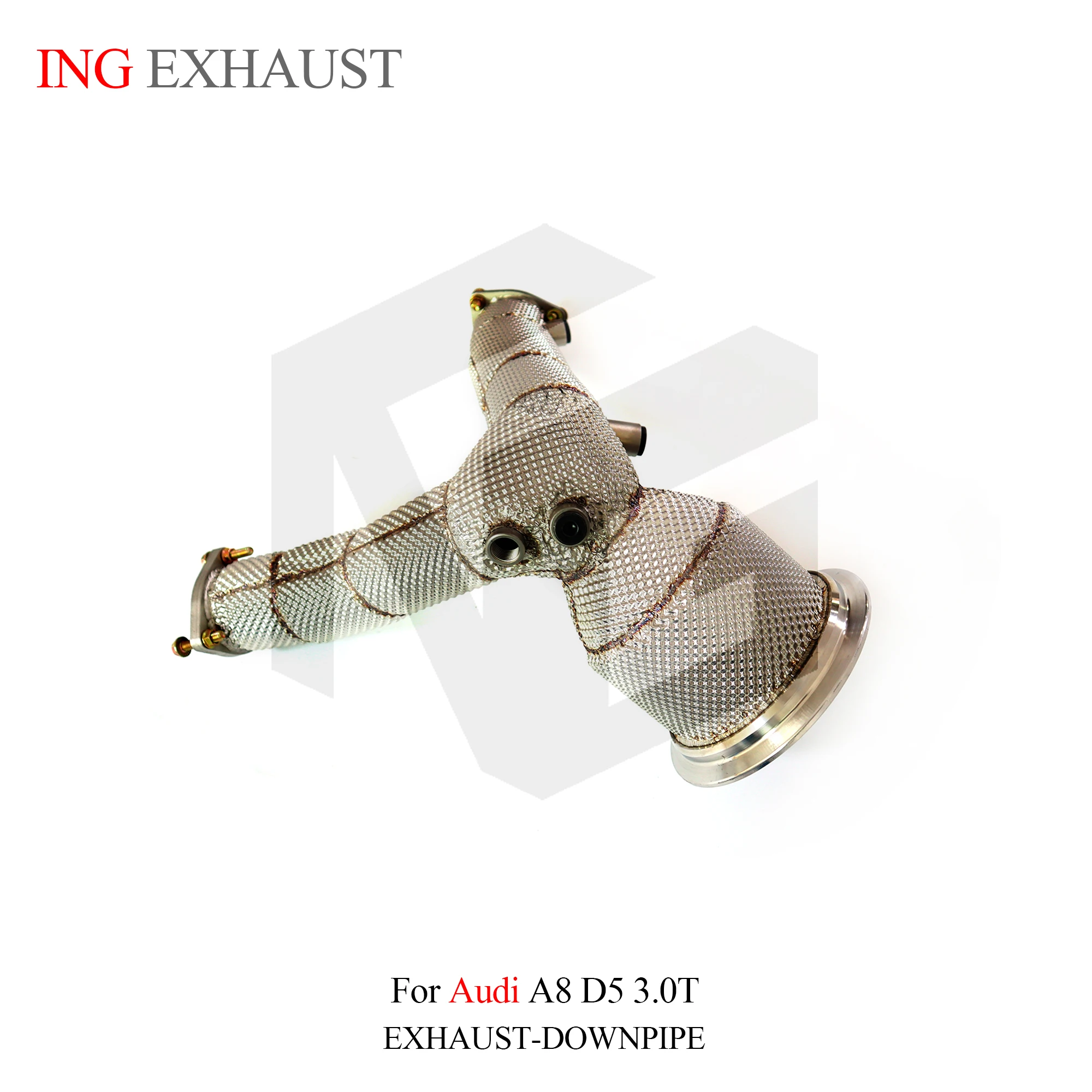 Downpipe catalítico ING para AUDI A8 D5 3.0 TFSI - imagen 4
