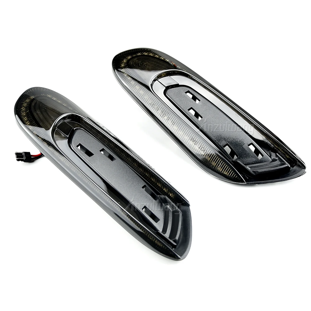 Luz lateral secuencial con lente ahumada
