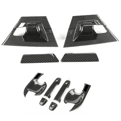 Protectores de maneta efecto carbono para Toyota C-HR 2016-2020