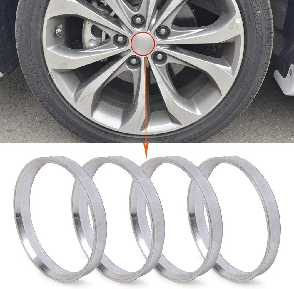 Anillos centradores de cubo para llantas de aluminio - imagen 2