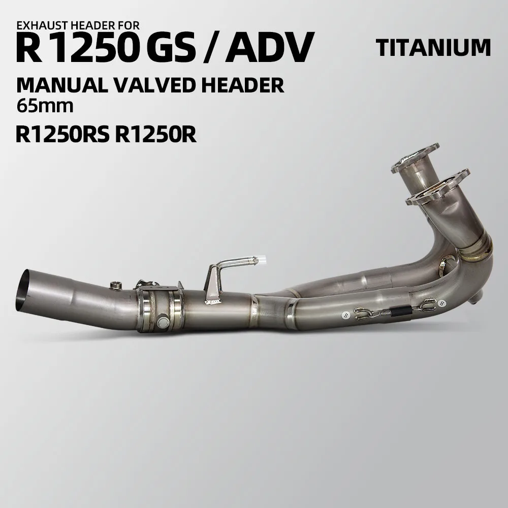 Colector Escape Titanio Header Deportivo para Moto Tuning