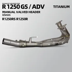 Colector Escape Titanio Header Deportivo para Moto Tuning