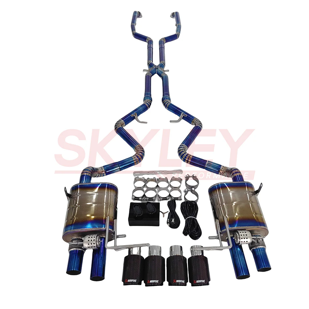 Catback titanio Valvetronic para BMW M3 E92 – alto rendimiento - imagen 4