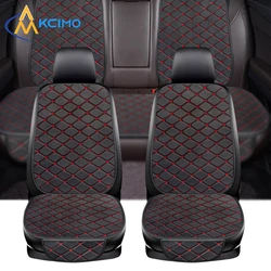 Kcimo fundas de asiento coche cuero PU transpirables universales