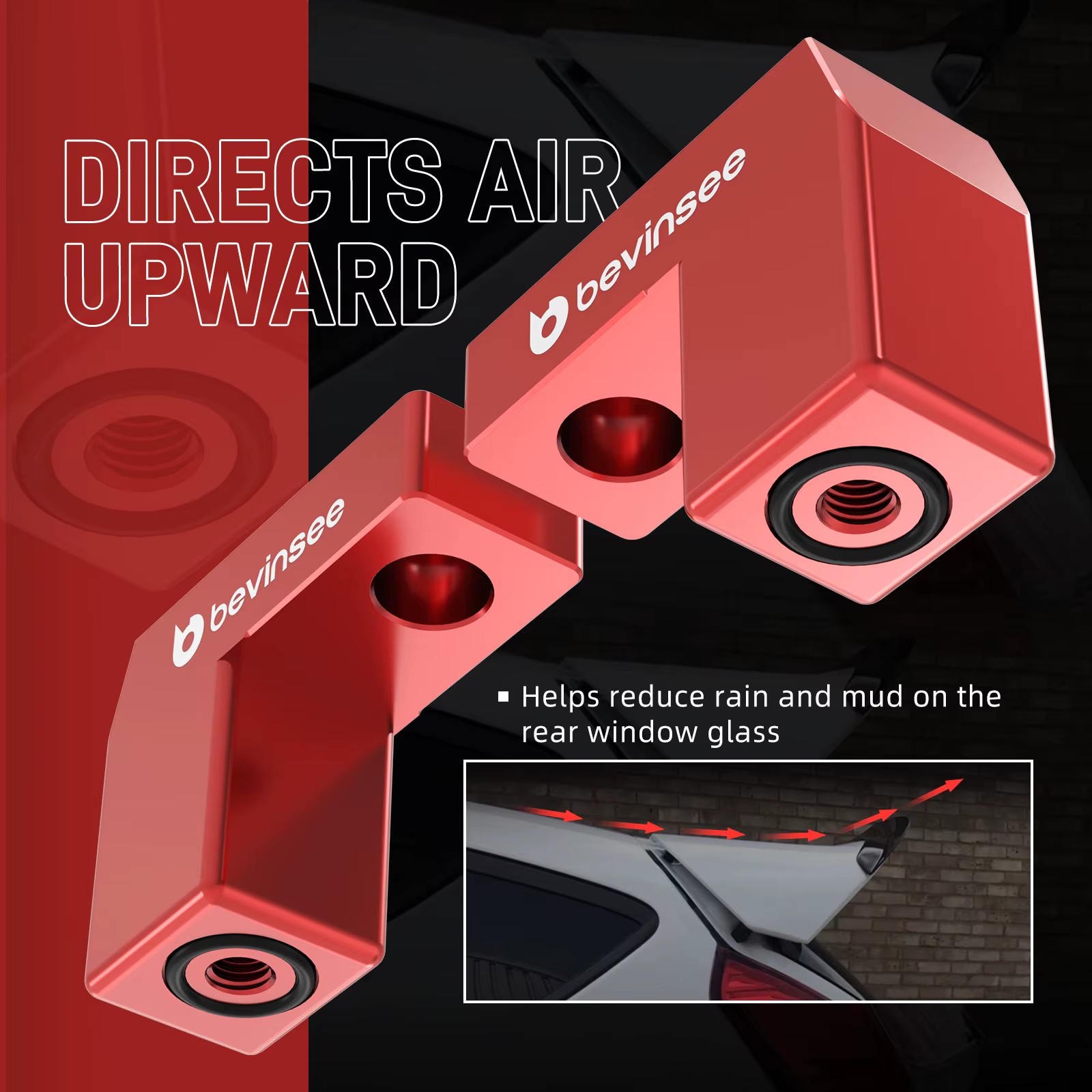 Kit elevador de alerón Ford Fiesta ST Mk6 2014-2019 - imagen 2